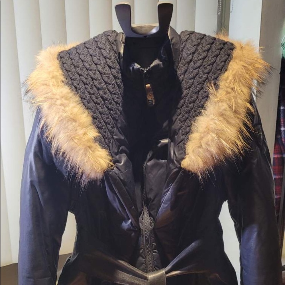 Navy Blue Rudsak Coat - Picture 7 of 10